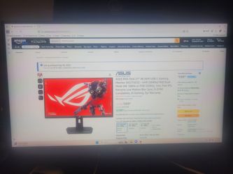 Asus 27" 4k Monitor/1080p