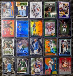 NFL Rookies & Stars Football Card Lot (20 Cards)