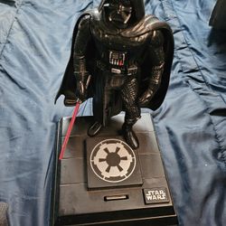 Star Wars Deluxe Electronic Darth Vader Thinkway Talking Bank 1996