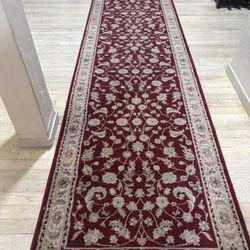 Red Floral Runner 