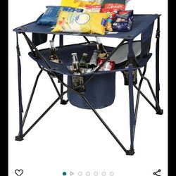 NEW. OUTTERBANKS. CAMPING TABLE WITH COOLER AND SNACKHOLDER. WITH CARRYING BAR  2 AVAILABLE 
7111.S WESTERN WALGREENS 
$40 EACH. CASH ONLY 