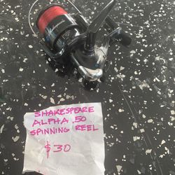 Shakespeare Alpha Spinning Reel