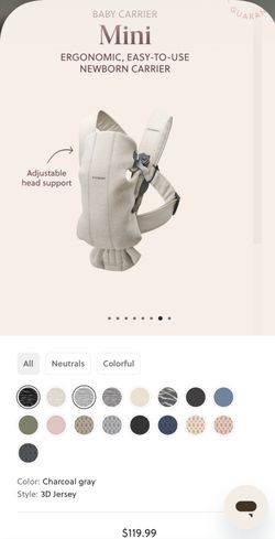 Baby Bjorn Mini Baby Carrier