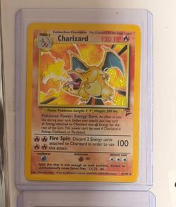 Base set 2 charizard RARE 4/130