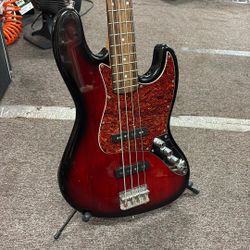 Fender Squier Jazz Bass Electric Guitar 4-String Standard Series 