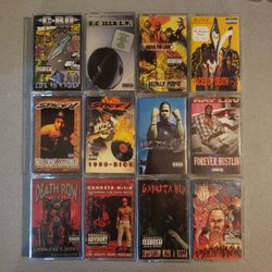 Hip Hop Rap Cassette Tapes