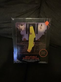 Inflatable banana costume