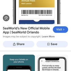 Sea World And Sesame Place Tickets Expiring 31 December 2024