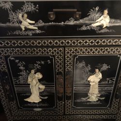 Antique oriental cabinet