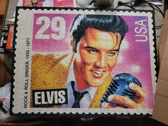 Elvis Presley Stamp Puzzle
