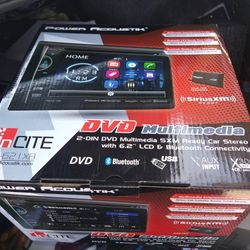 Power Acoustic Double Din $125 300 Watt Amplifier 4ch