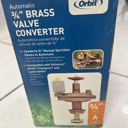Orbit 3/4-Inch Automatic Converter Valve Sprinkler System