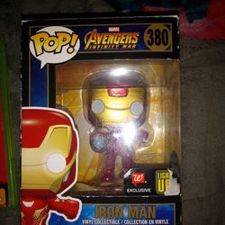 Iron man Funko Lights Up