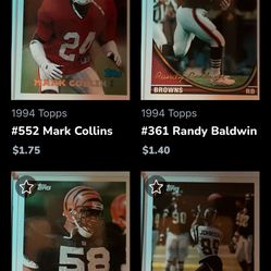 Football/Baseball/Basketball/hockey cards