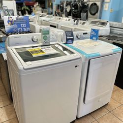 Samsung Washer And Dryer With Agitator Top Load 