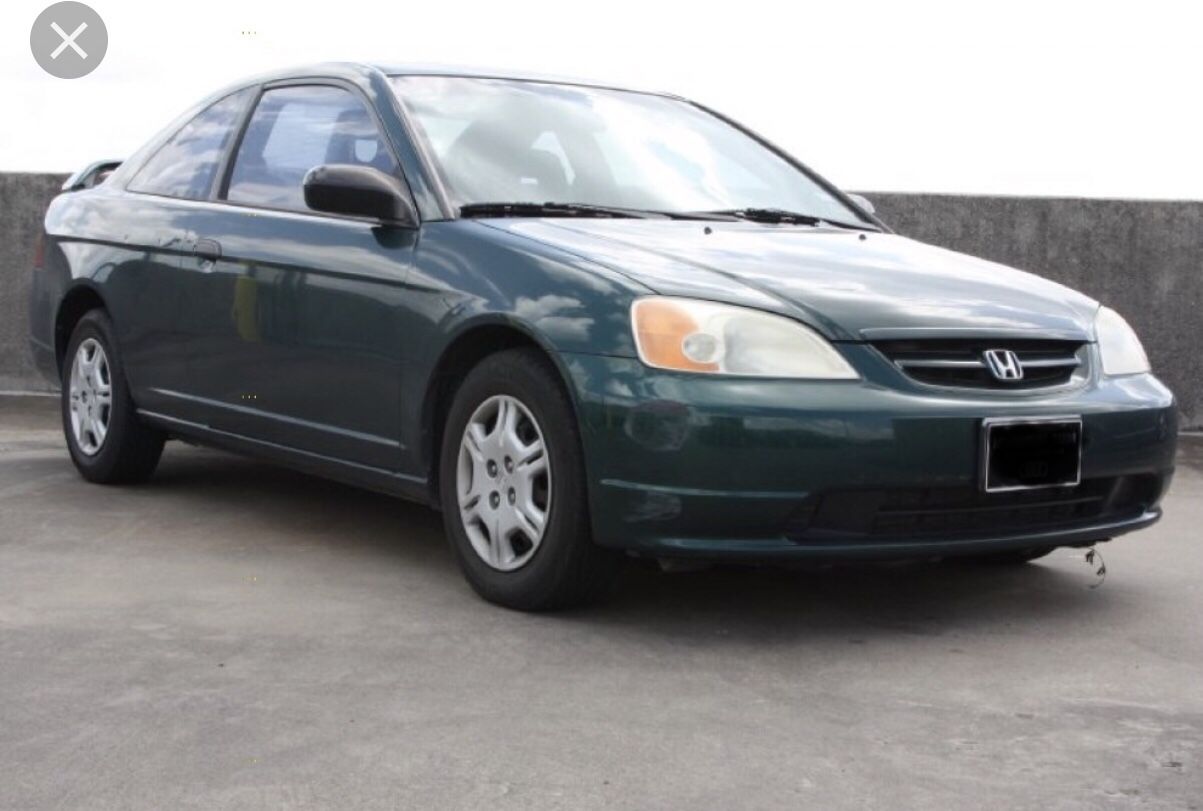 Parting out 2003 Honda Civic 2 door Coupe