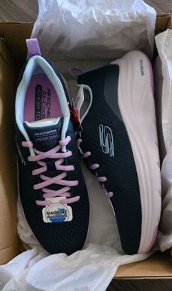 *Brand New* Skechers Vapor Foam Navy Lavender Sneakers Shoes Youth sz 5