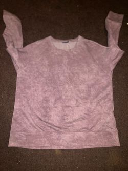 Purple wash Sweater