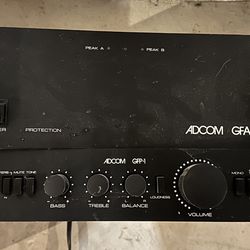 Adcom GFA2 & GFP1 Pre And Power Amp Set