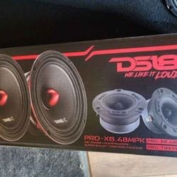 Ds18 Red Tips Speaker Package