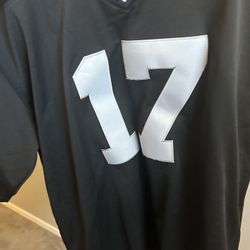 Davantae Adam’s Black Raiders Jersey Stitched 