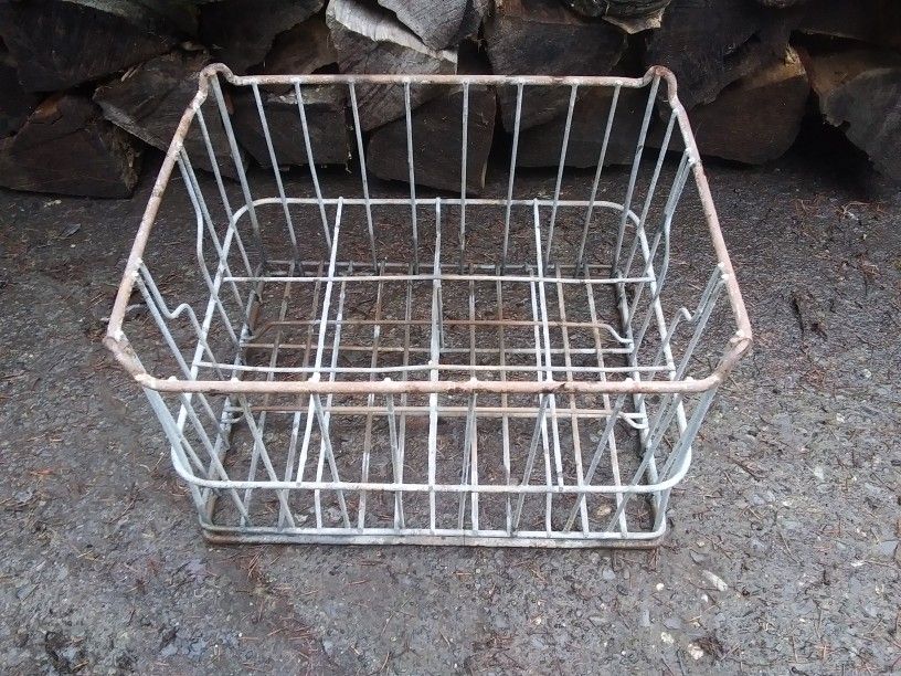 Antique Milk Crate