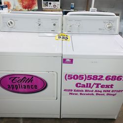 Kenmore Washer And Electric Dryer Free Delivery 