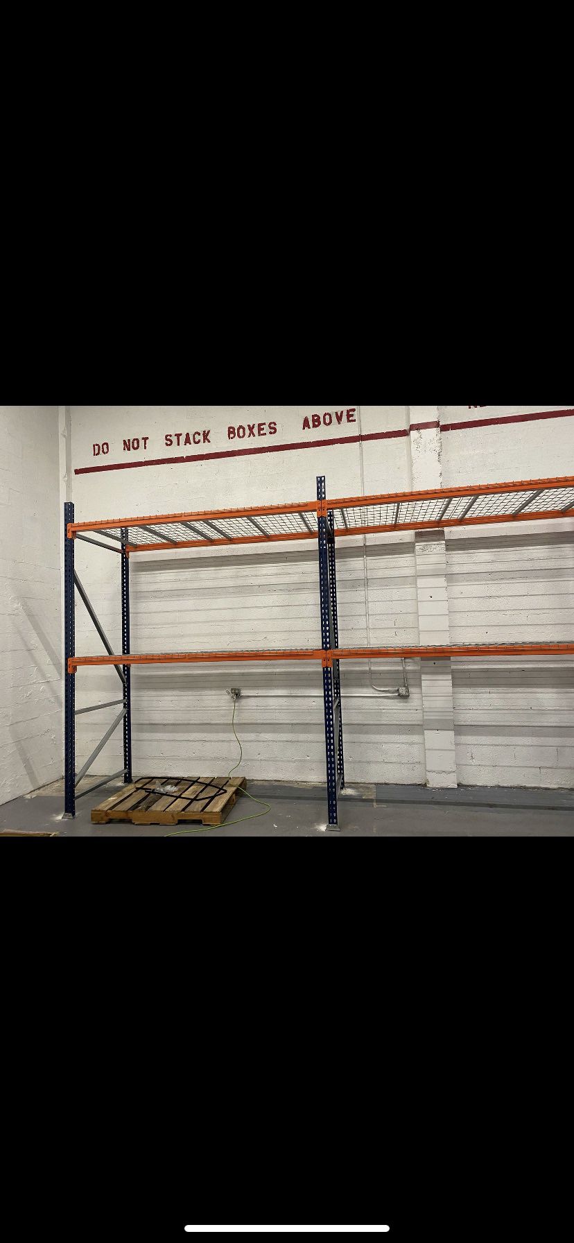 PALLET RACKS POSITION NEW AND USED CONDITION 