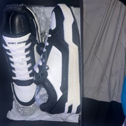 Kurt Geiger -Regan Sneaker Black and white 