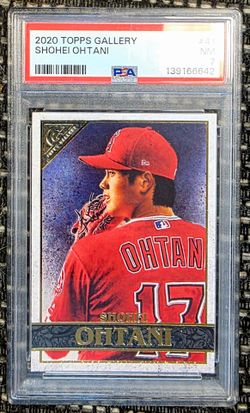 2020 Topps Gallery Shohei Ohtani #41 PSA 7 NM