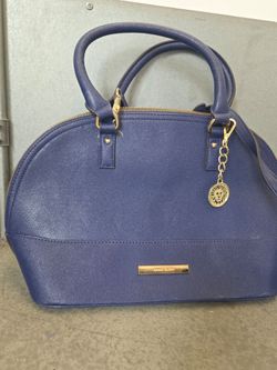 Anne klein bowling bag hard shell purse