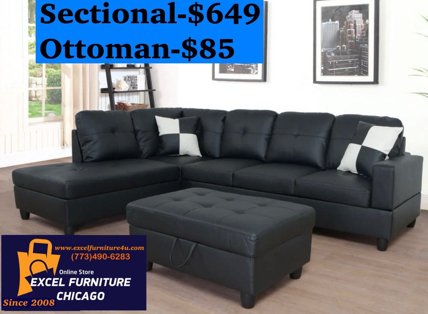 FREE DELIVERY🍀Brand New Sectional Sofa Couch
