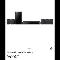 Samsung HT-J4500 Blu-ray 3D Home Theatre Surround System 5 Speakers Complete Set