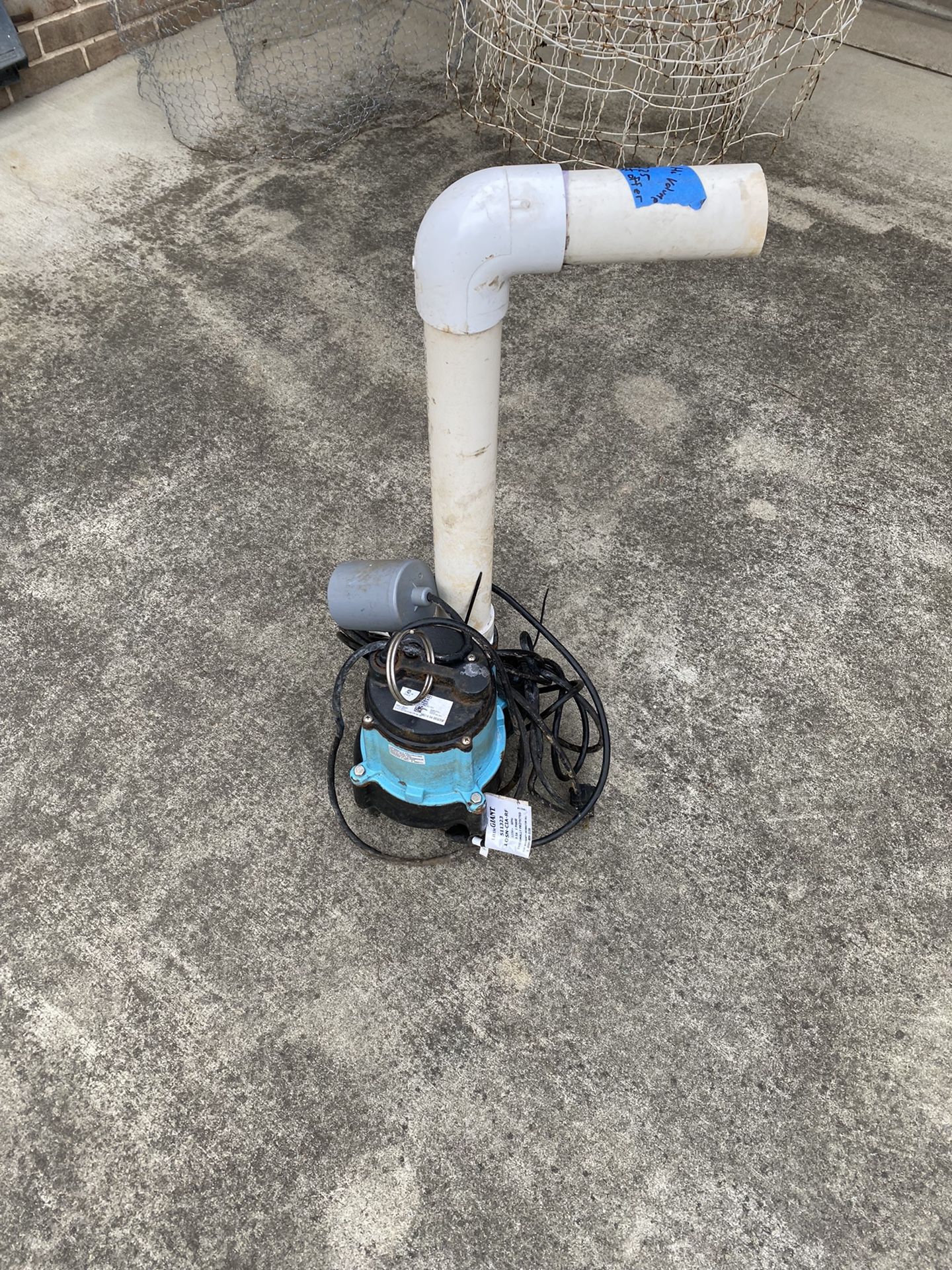 Used High Volume Sewer Pump