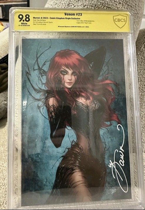 Venom 23 CBCS 9.8 Signed Dawn Mcteigue
