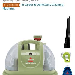 BISSELL Little Green Multi-Purpose Portable Carpet and Upholstery Cleaner/Steamer