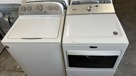 Washer and dryer