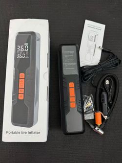 🚗 Portable Tire Inflator 🚲