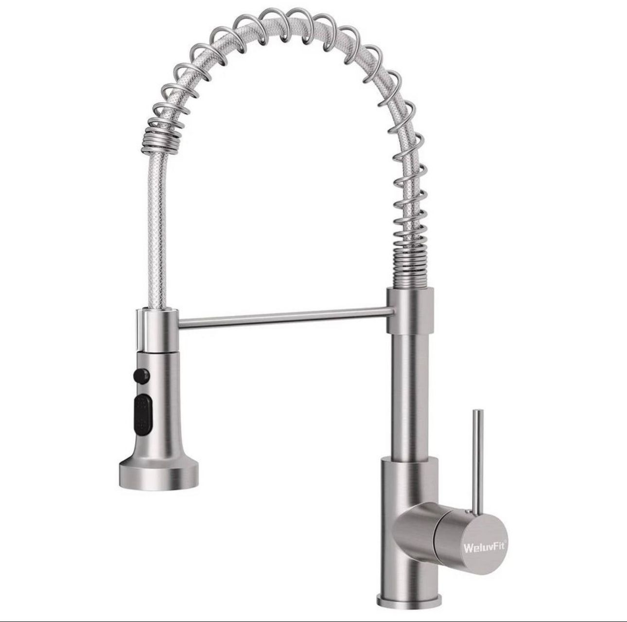 BRAND NEW Kitchen Faucet with Pull Down Sprayer, Dual Function Sprayhead in Stainless Steel Finish