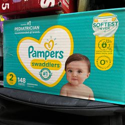 Pampers Swaddlers Diaper Size 2 148 Count
