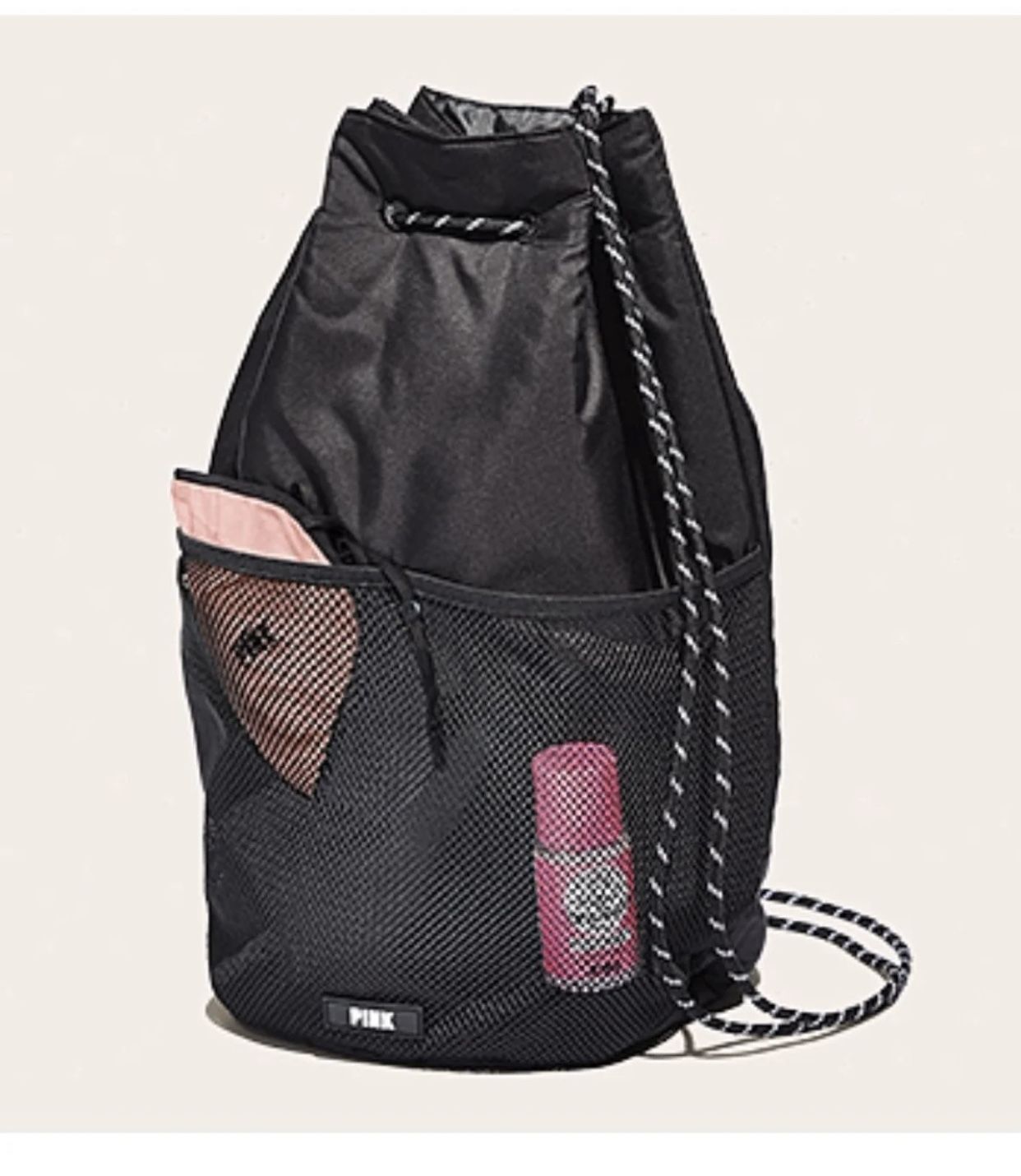 PINK drawstring backpack