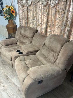 3 piece sofa recliners