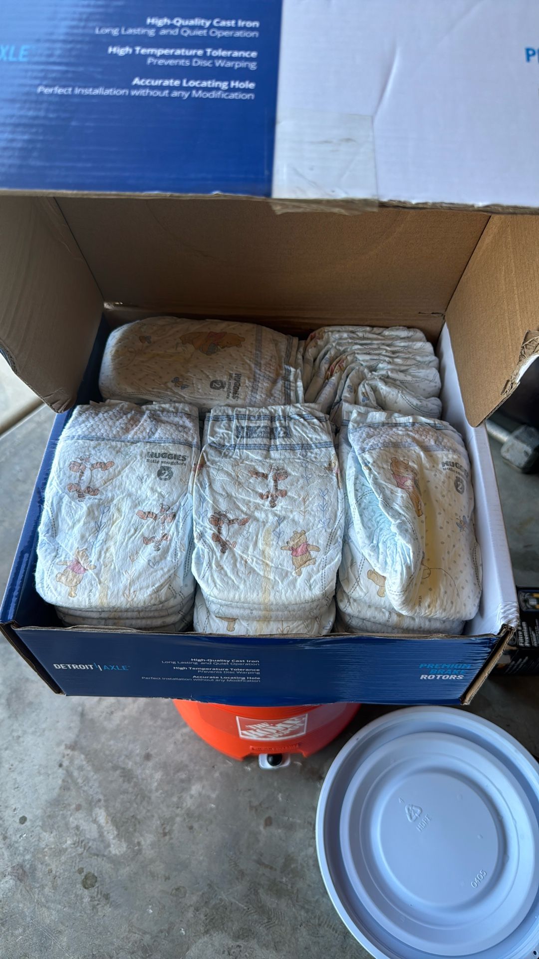 Free Size 2 Huggies Diapers
