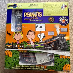 Lionel 6-30214 Peanuts® Halloween LionChief Remote Control Train Set SUPER RARE!