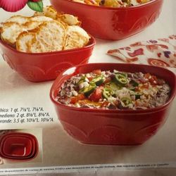 Princess House Set Tazones Rubi