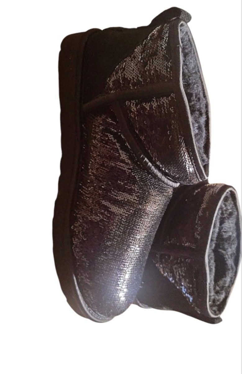 Black Mirror Ugg Mini Boots