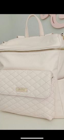Luli bebe Monaco diaper bag in pink