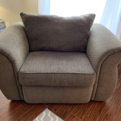 Extremely comfortable “snuggler” chair