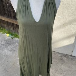 Olive Green Dress