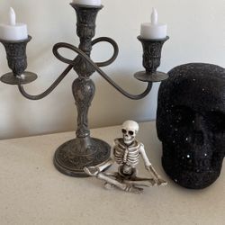 Silver - 3 Tier Candle Holder